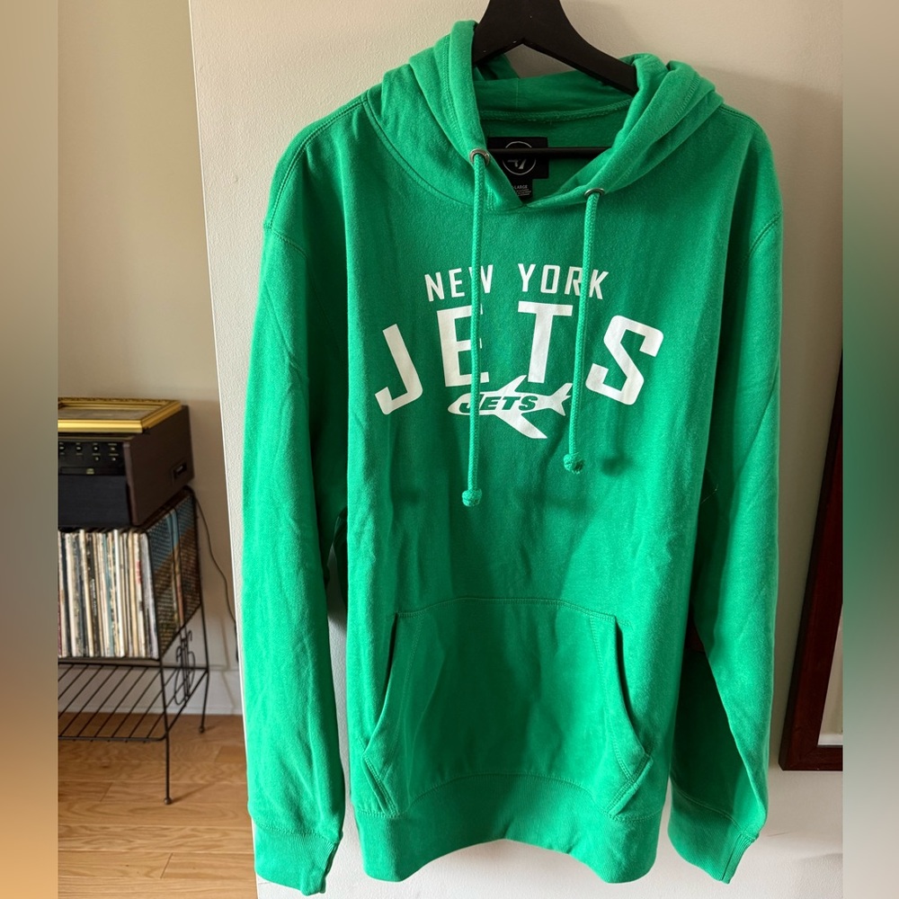 NWT ‘47 Kelly Green New York Jets Sweatshirt, Men’s XL